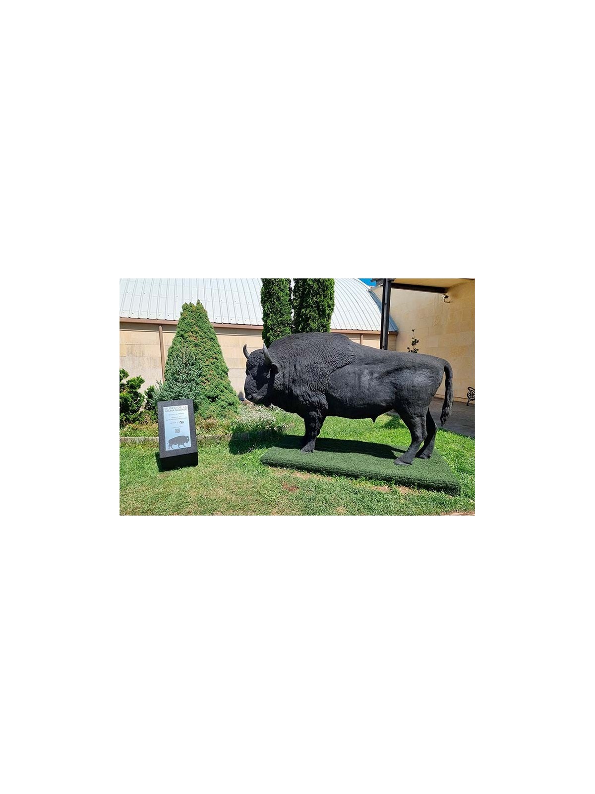 Escultura Bisonte Neusus Urban | Statue bison durable et design