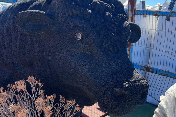 Escultura Bisonte Neusus Urban | Statue bison durable et design