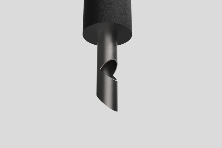 Potelet extérieur City à sceller caoutchouc 100 % recyclé Neusus Urban