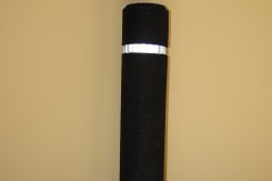 Potelet extérieur City à sceller caoutchouc 100 % recyclé Neusus Urban