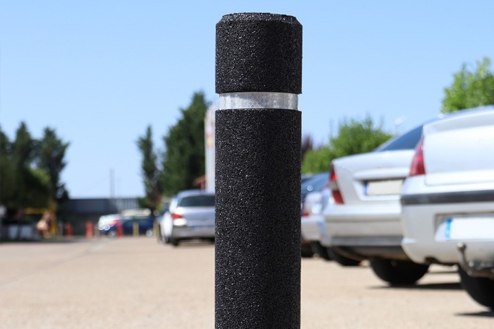 Potelet City sur platine en caoutchouc 100 % recyclé – Neusus Urban