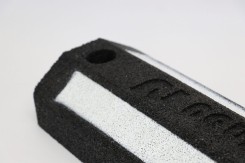 Butoir de parking durable en caoutchouc recyclé – Neusus Urban