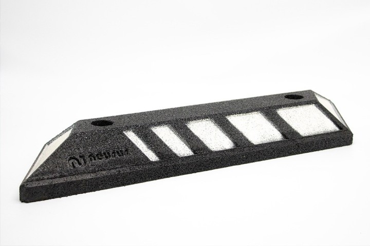 Séparateur de voie sécurisé en caoutchouc recyclé – Neusus Urban