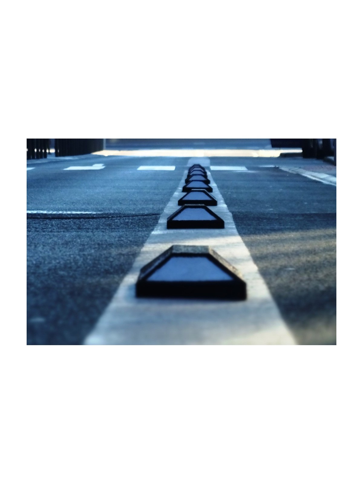 Séparateur de voie sécurisé en caoutchouc recyclé – Neusus Urban