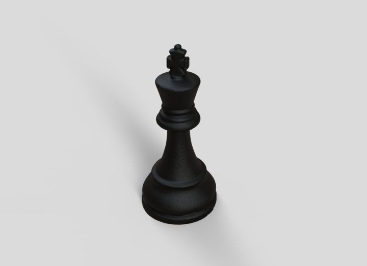 Pion géant échec roi en caoutchouc recyclé – Neusus Urban