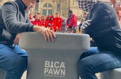 Ensemble banc et table d’échecs  – Neusus Urban