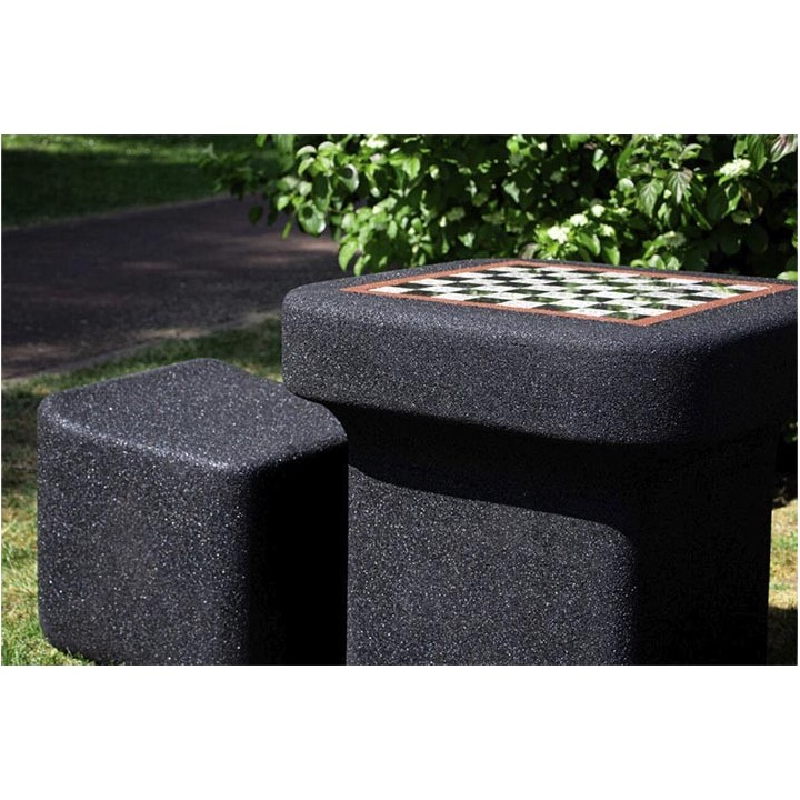 Ensemble banc et table d’échecs  – Neusus Urban
