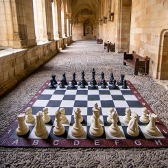JEU D'ÉCHECS GÉANT COMPLET - NEUSUS URBAN