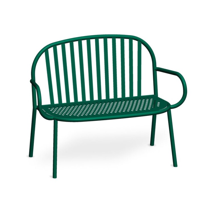 BANC EXTERIEUR SERIA EN ACIER 2 OU 3 PLACES
BANC POUR JARDIN ET ESPACE URBAIN 
MOBILIER URBAIN MODERNE POUR ESPACE PUBLIC