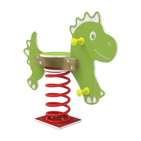 JEU RESSORT 1 PLACE DINOSAURE PETIT PIED