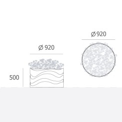 JARDINIÈRE URBAINE MAR MICROCUBO POUR FLEURISSEMENT EXTÉRIEUR
JARDINIÈRE DE VILLE POUR ESPACE PUBLIC DE COLLECTIVITÉ