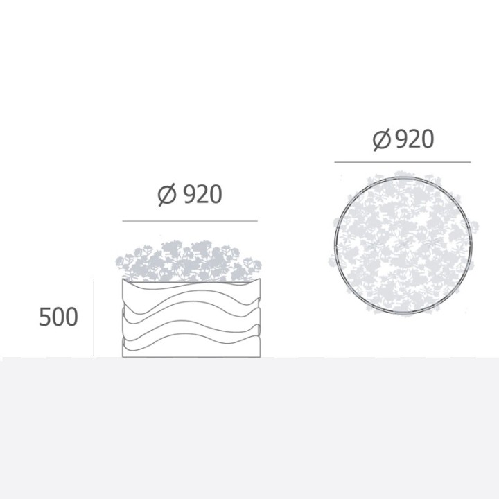 JARDINIÈRE URBAINE MAR MICROCUBO POUR FLEURISSEMENT EXTÉRIEUR
JARDINIÈRE DE VILLE POUR ESPACE PUBLIC DE COLLECTIVITÉ