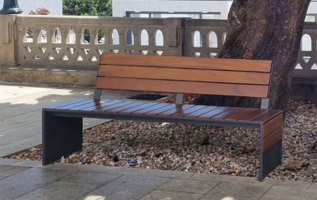 BANC EXTÉRIEUR PAINEL MICROCUBO POUR ESPACE PUBLIC
BANC DE VILLE POUR PARC ET JARDIN  PUBLIC ET CENTRE VILLE