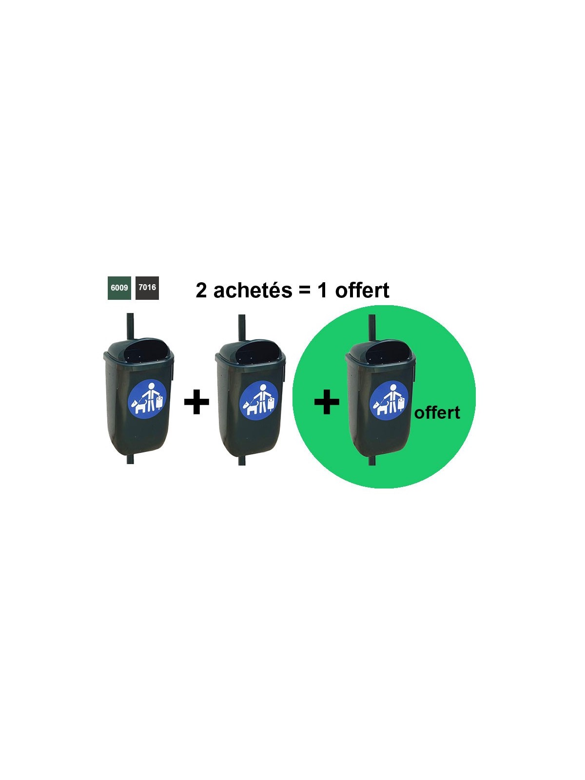 CORBEILLE DE PROPRETÉ 50 L PEHD POUR HYGIÈNE CANINE
ÉQUIPEMENT DE PROPRETÉ CANINE POUR PARC DE MAIRIE ET JARDIN PUBLIC