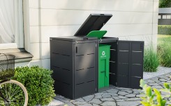 CACHE CONTENEUR MODERNE POUR ESPACES PROFESSIONNELS IDÉAL POUR ENTREPRISES, COLLECTIVITÉS ET RÉSIDENCES