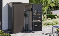 ABRI DE JARDIN MODERNE EN ACIER AZI POUR COPROPRIÉTÉ OU PAYSAGISTE
SOLUTION DE RANGEMENT EXTÉRIEUR POUR PROFESSIONNEL