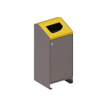 CORBEILLE DE TRI MATERA AVEC SUPPORT SAC EN ACIER
STATION DE TRI SÉLECTIF POUR ESPACE EXTÉRIEUR