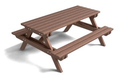 TABLE DE PIQUE NIQUE ÉCOLOGIQUE EN PLASTIQUE RECYCLE
TABLE URBAINE POUR ESPACE PUBLIC EXTERIEUR DE COLLECTIVITÉ