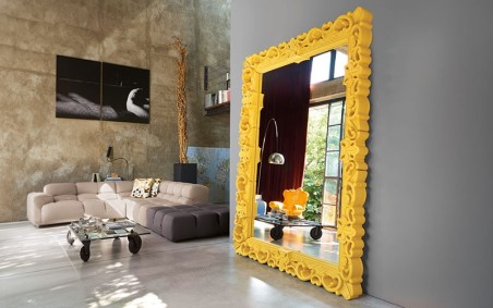 Miroir décoratif design SLIDE style baroque