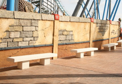 BANQUETTE BETON SYNCHRO