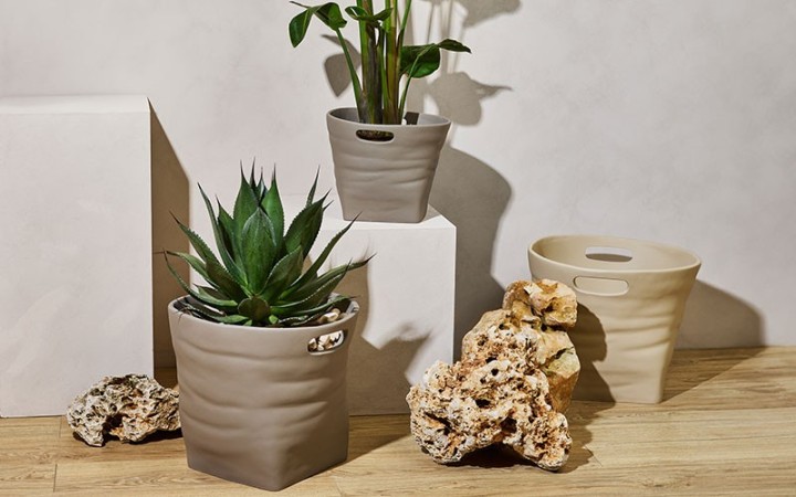 POT DESIGN SAC BOUTIQUE FROISSE POUR PROFESSIONNEL
POT DE FLEUR MODERNE INTERIEUR EXTERIEUR ELLEMURA