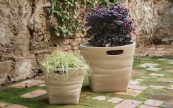 Pot de fleur design SAC ELLEMURA | jardinière haut de gamme extérieure