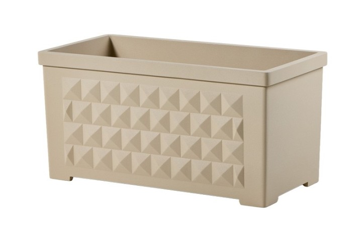 POT RECTANGLE HAUT DE GAMME DIAMANTE DESIGN PALAZZO DEI DIAMANTI
POT DE FLEUR ECOLOGIQUE AVEC RESINE RECYCLABLE