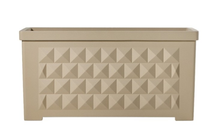 POT RECTANGLE HAUT DE GAMME DIAMANTE DESIGN PALAZZO DEI DIAMANTI
POT DE FLEUR ECOLOGIQUE AVEC RESINE RECYCLABLE