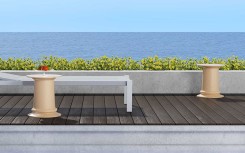 TABLE D'APPOINT ROMA MODERNE DESIGN COLONNE ROMAINE
SUPPORT POT DE FLEUR, TABOURET HAUT DE GAMME DESIGN ITALIEN