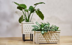 Option chassis pour pot design DIAMANTE design italien ELLEMURA