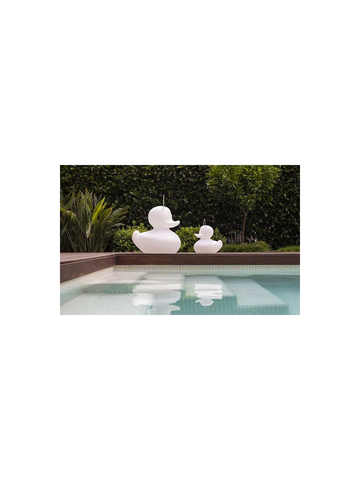 LAMPE DUCK DUCK XL BLANC