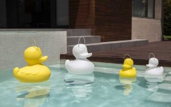 LAMPE DUCK DUCK XL BLANC