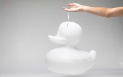 LAMPE DUCK DUCK XL BLANC