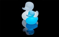 LAMPE CANARD DESIGN DUCK DUCK S GOODNIGHT LIGHT, LUMINAIRE ICONIQUE POUR INTÉRIEUR ET EXTÉRIEUR