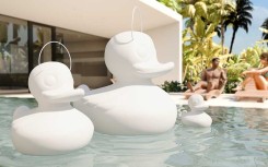 LAMPE CANARD DESIGN DUCK DUCK S GOODNIGHT LIGHT, LUMINAIRE ICONIQUE POUR INTÉRIEUR ET EXTÉRIEUR