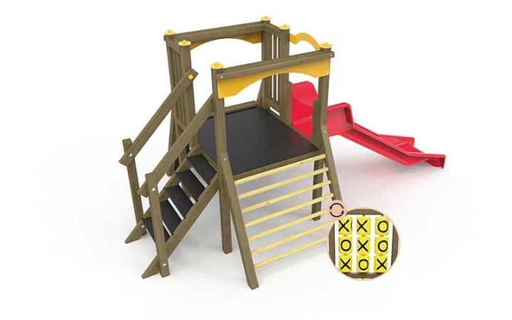Structure jeu multiple ANNA pour enfants de 2 à 7 ans pour écoles