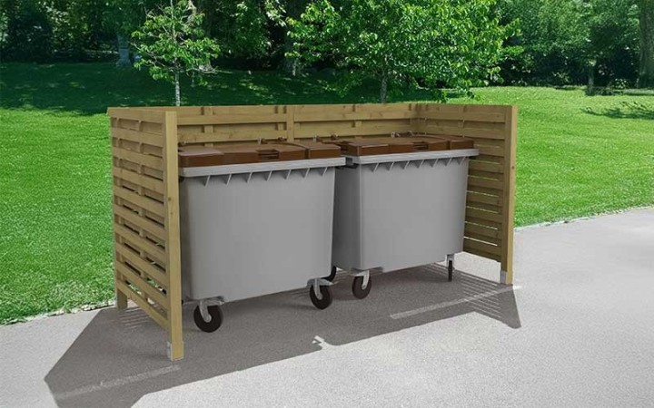 CACHE CONTENEUR DOUBLE BOIS
PANNEAU EN BOIS PIN POUR RESTAURANT CAMPING ET COMMERÇANT EN BOIS