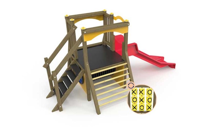 Jeu CHOUPINETTE version bois pin traité classe 4