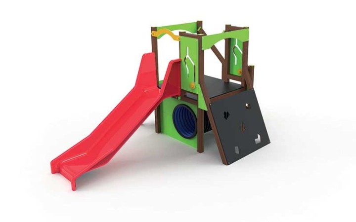 Structure de jeu CHOUPINETTE alu et HPDE fabrication française