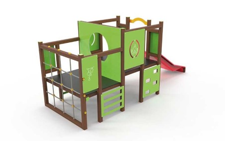 JEU MULTIPLE PIRATE VERSION ALU décor en compact fabrication française tranche d'âge 2 à 7 ans