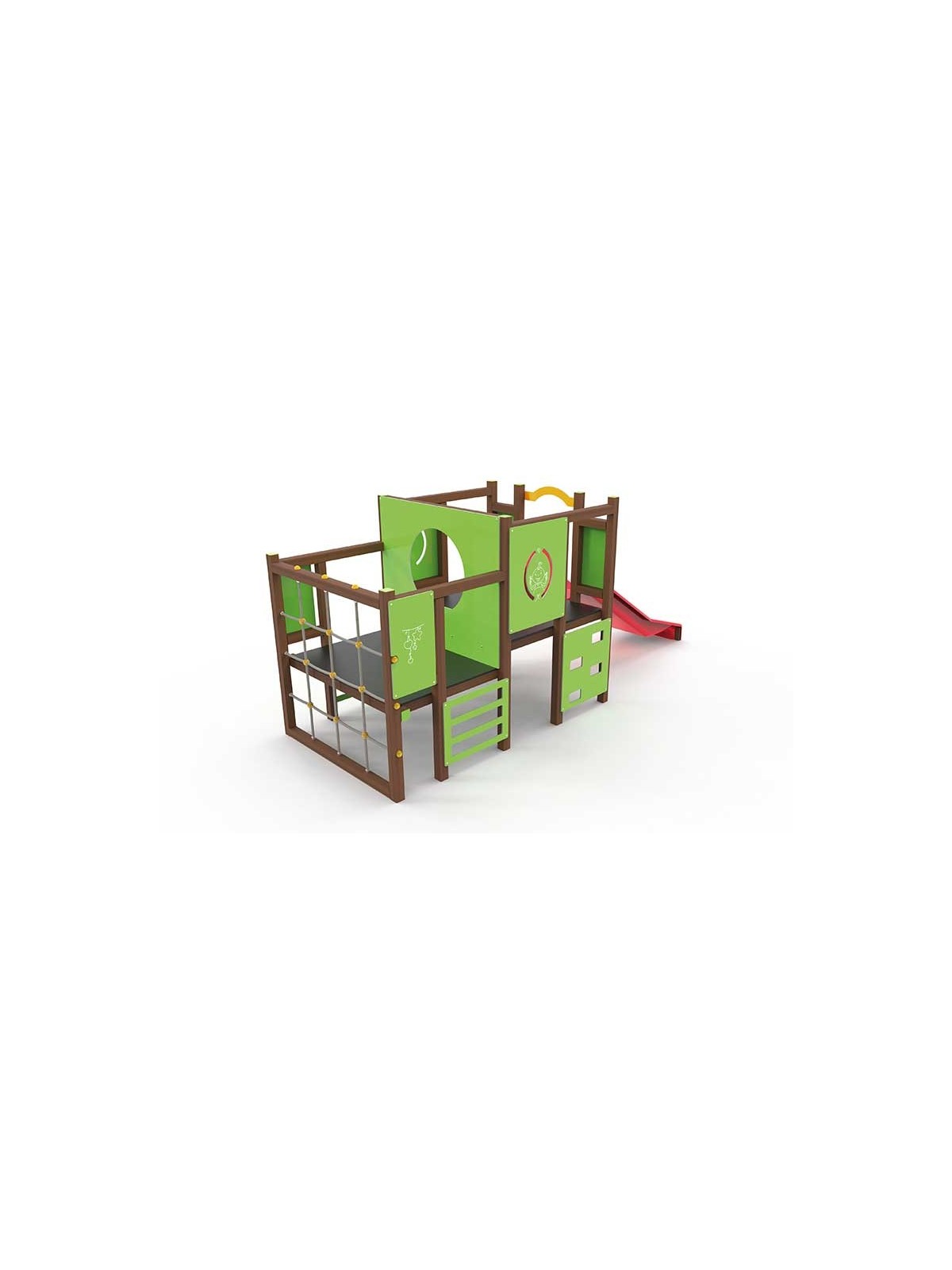 JEU MULTIPLE PIRATE VERSION ALU décor en compact fabrication française tranche d'âge 2 à 7 ans