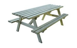 TABLE PIQUE NIQUE NOISETTE EN BOIS POUR ESPACE EXTERIEUR
MOBILIER URBAIN FRANCAIS POUR COLLECTIVITÉ ET PROFESSIONNELS