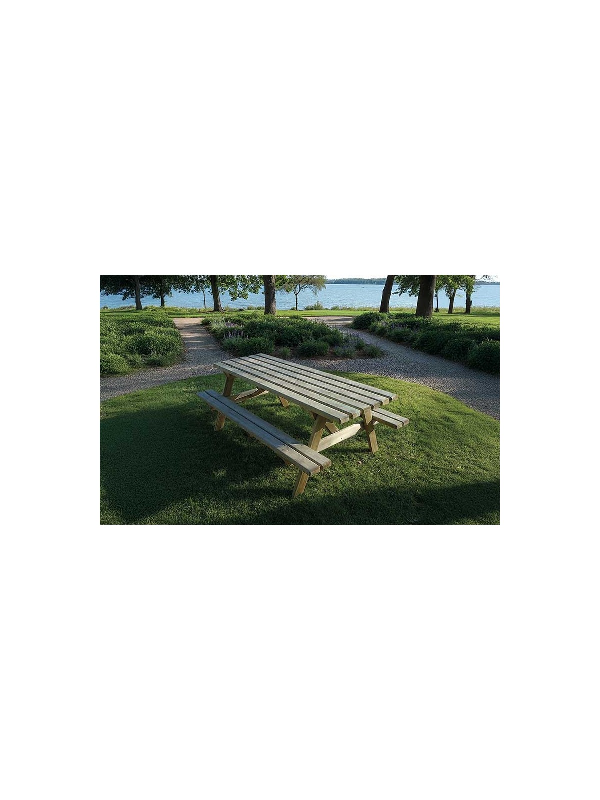 TABLE PIQUE NIQUE NOISETTE EN BOIS POUR ESPACE EXTERIEUR
MOBILIER URBAIN FRANCAIS POUR COLLECTIVITÉ ET PROFESSIONNELS