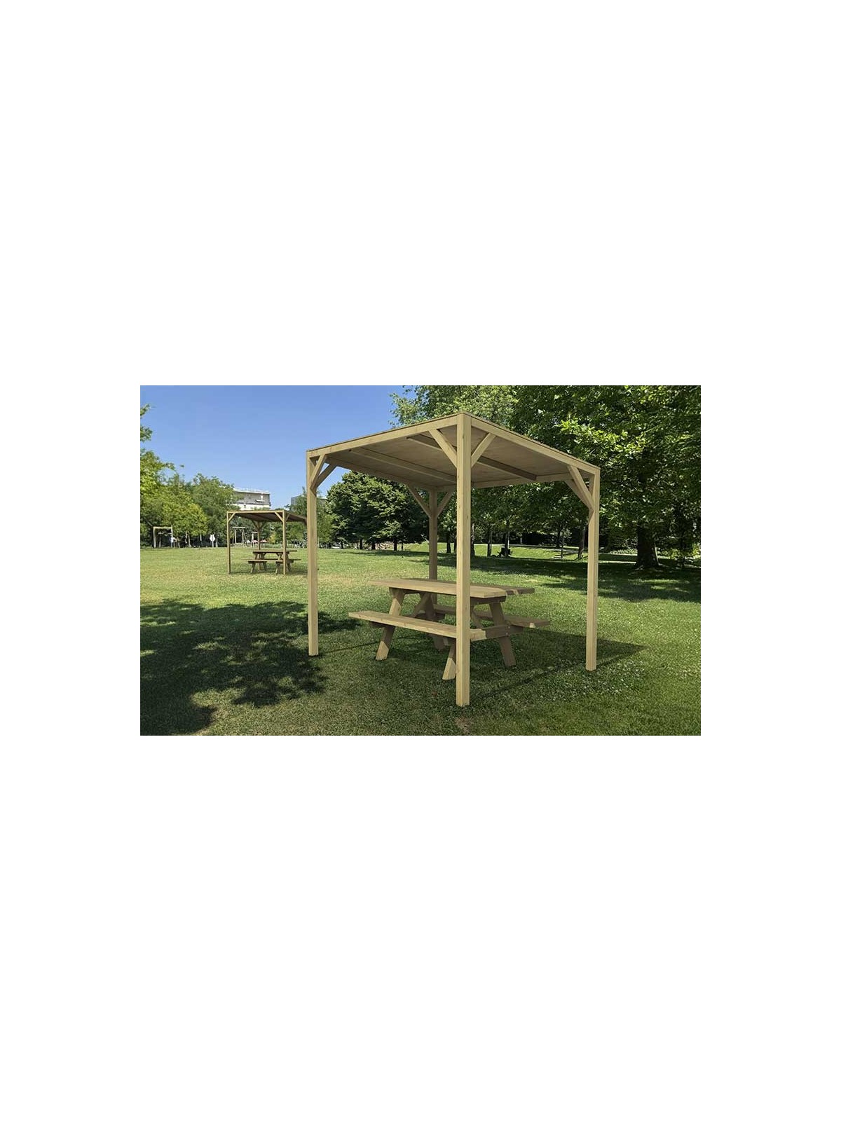 PERGOLA VERCORS POUR TABLE PIQUE NIQUE