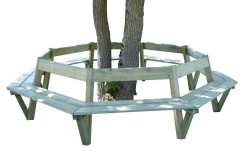 BANC TOUR D'ARBRE CAPUCIN