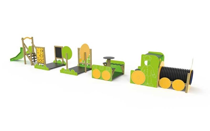 STRUCTURE PETIT TRAIN COMPLET