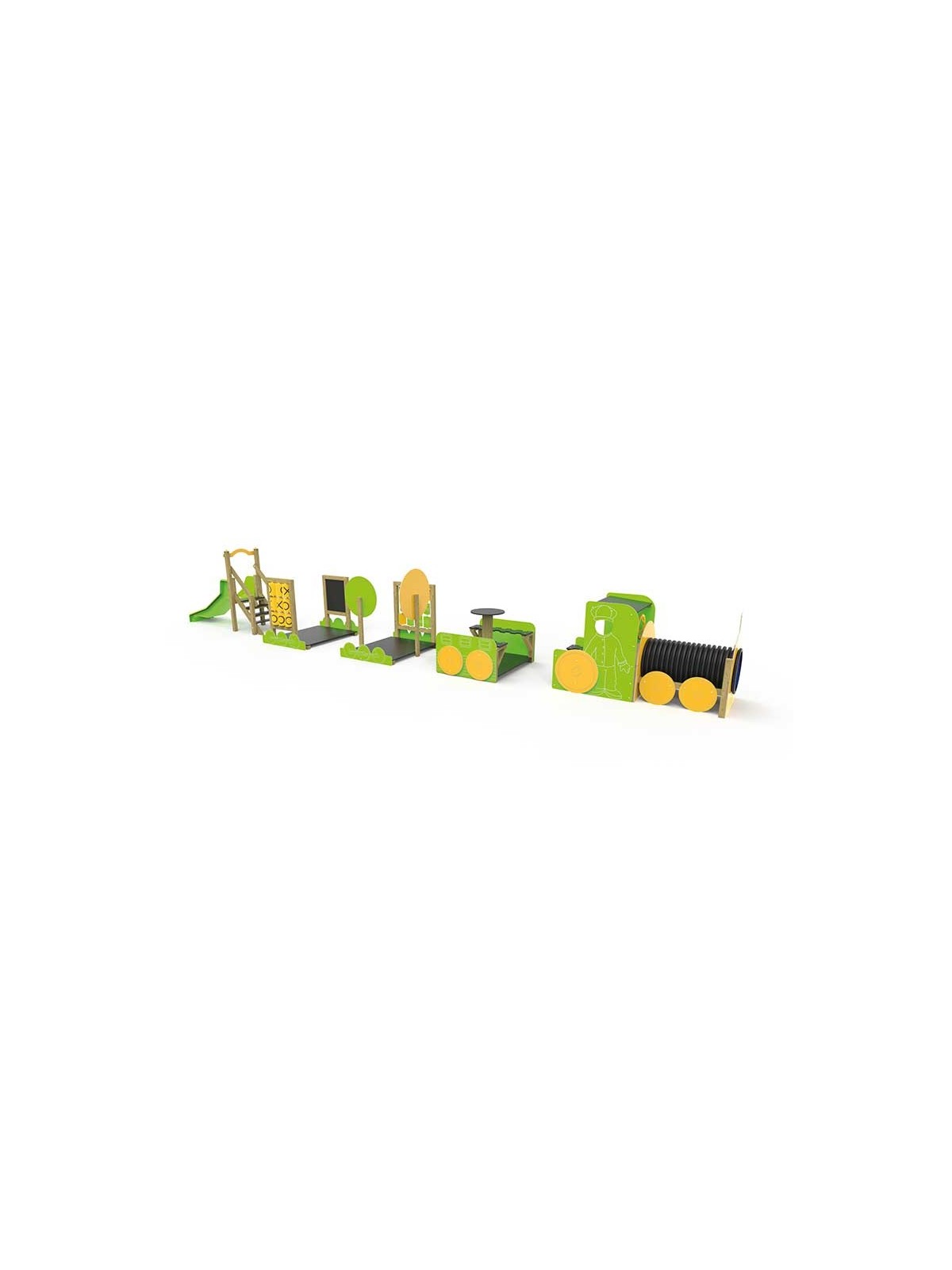 STRUCTURE PETIT TRAIN COMPLET