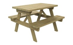 Table pique nique bois CAPUCIN junior idéale pour les espaces enfants