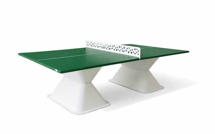 TABLE PING PONG COINS CARRES EP. 35 JADE VERT SAPIN
TABLE EXTÉRIEURE TENNIS DE TABLE