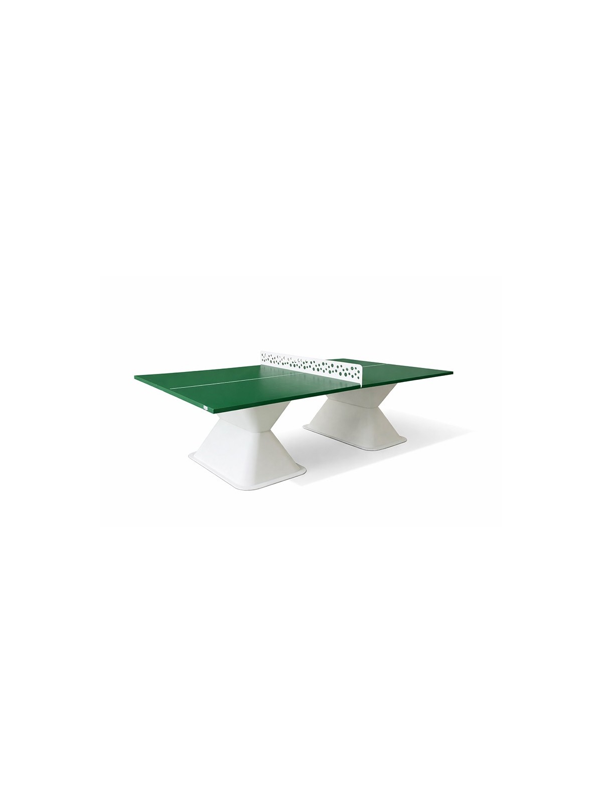 TABLE PING PONG COINS CARRES EP. 35 JADE VERT SAPIN
TABLE EXTÉRIEURE TENNIS DE TABLE